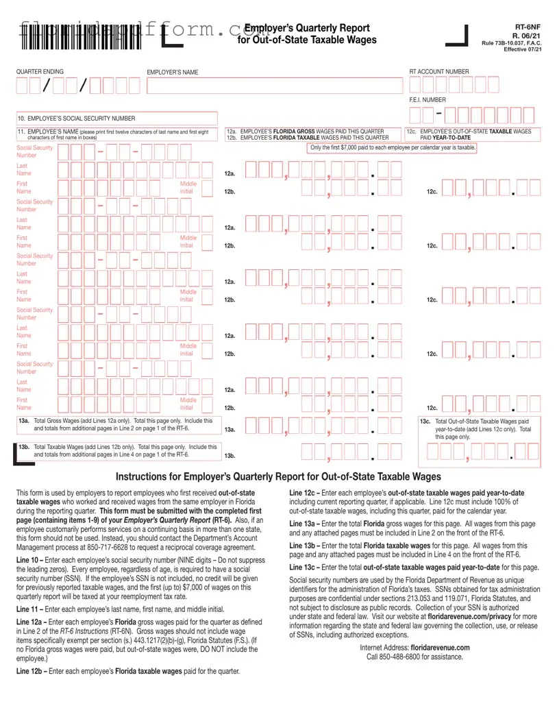 Free Florida Form