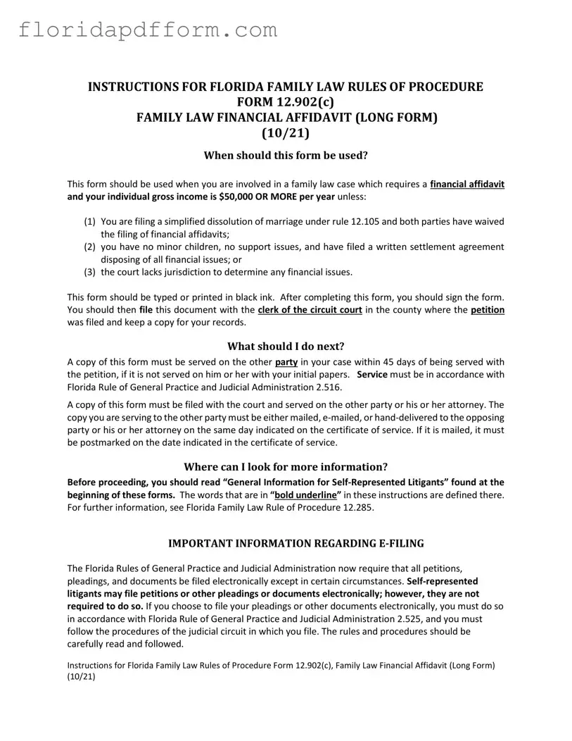 Free Notice Florida Form