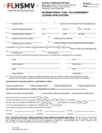 Free Florida Ifta Application Form